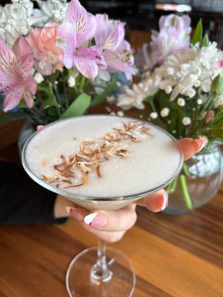 Toasted Coconut Martini