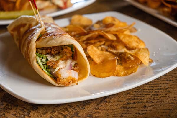 Shrimp Po Boy Wrap