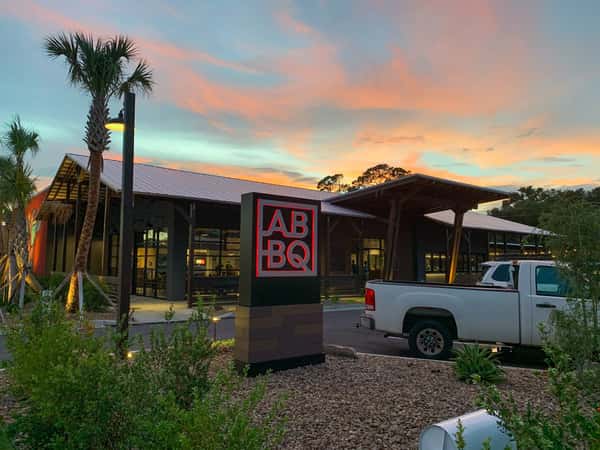 ABBQ Parking Lot View