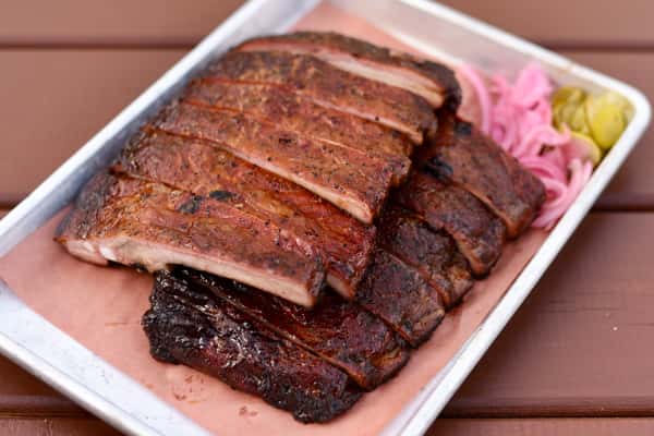 Pork Spare Ribs, Texas Ribs, Full Rack Of Ribs, 12 Bones