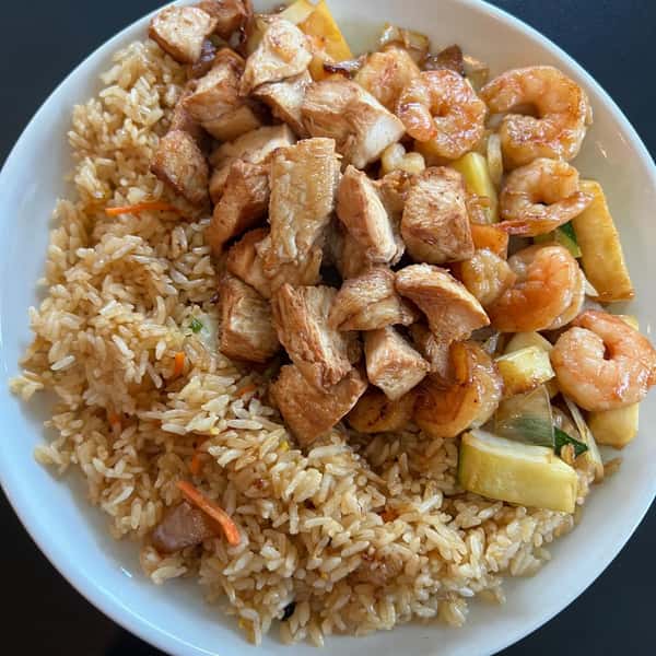 Shrimp and Chicken Hibachi