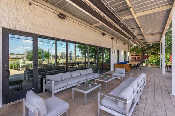 Exterior dining and event space