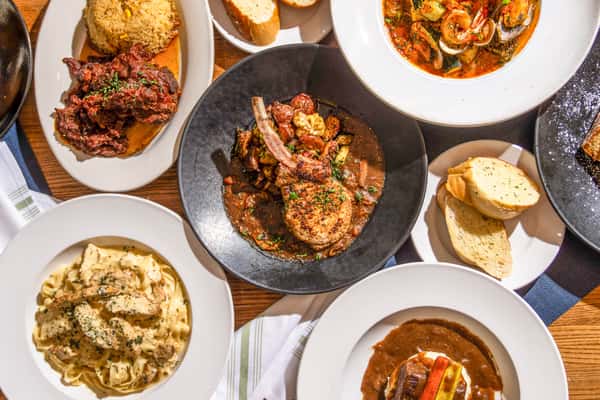 full spread of chef point favorites