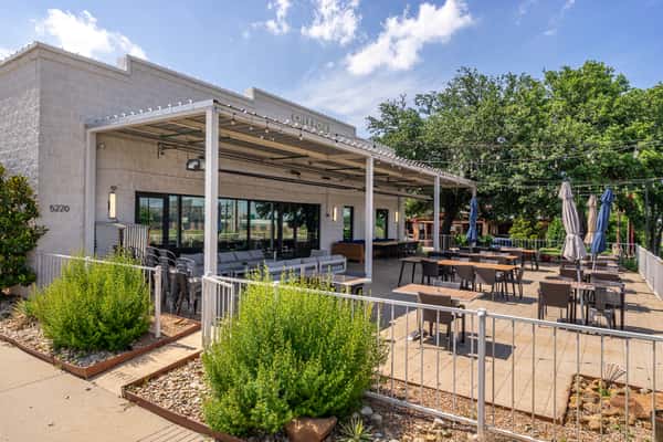 Exterior dining and event space