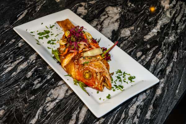 Roasted Branzino