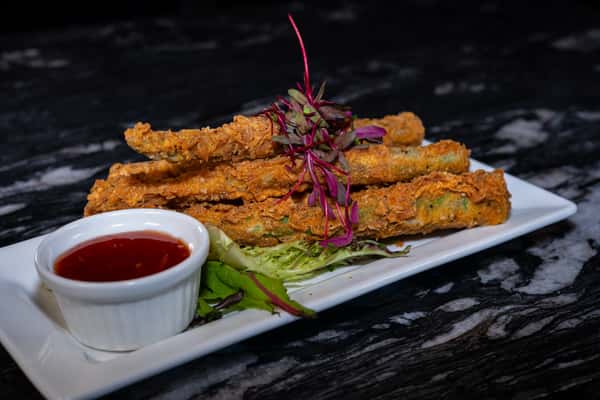 5 Fried Asparagus