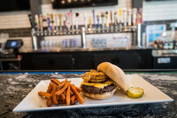 The Draft Room Signature Burger