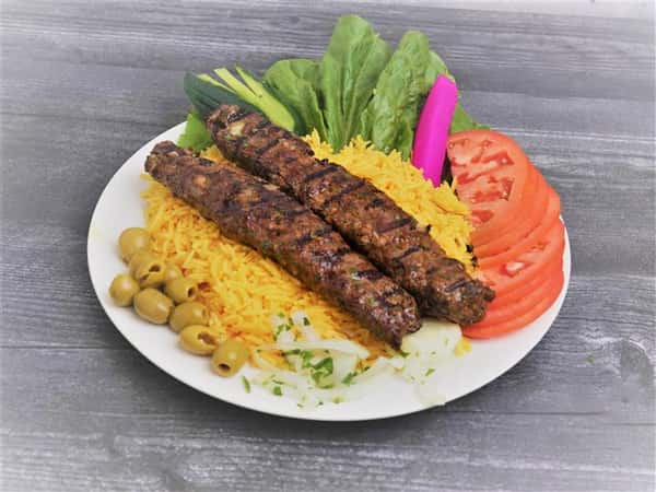 Beef Kefta Kabab Entree