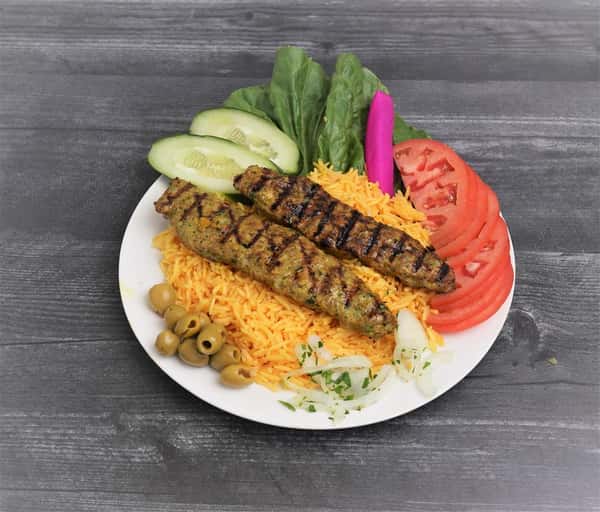 Chicken Kefta Kabab Entree