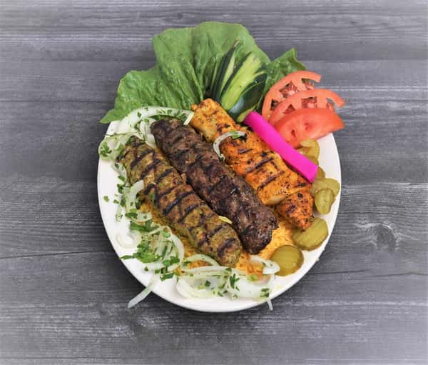 Pitazone Mix Grill Entree 