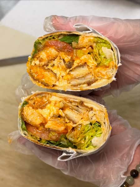 Sexy Buffalo Chicken Wrap