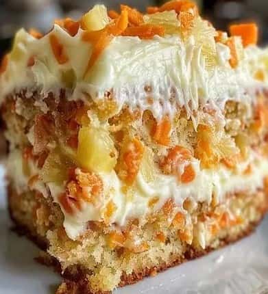 Pineapple Carrot Cake