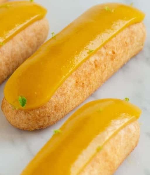 Mango Passion Fruit Eclair