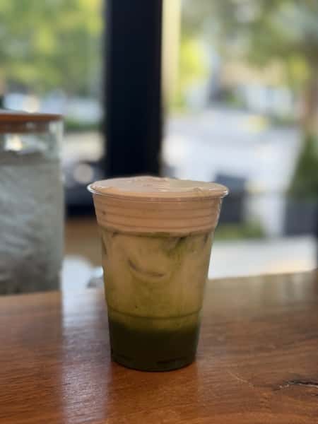 Vanilla Coconut Matcha Latte