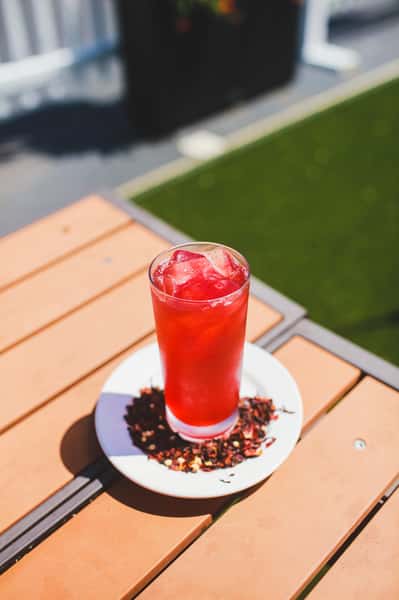 Iced Berry Hibiscus Tea Lemonade