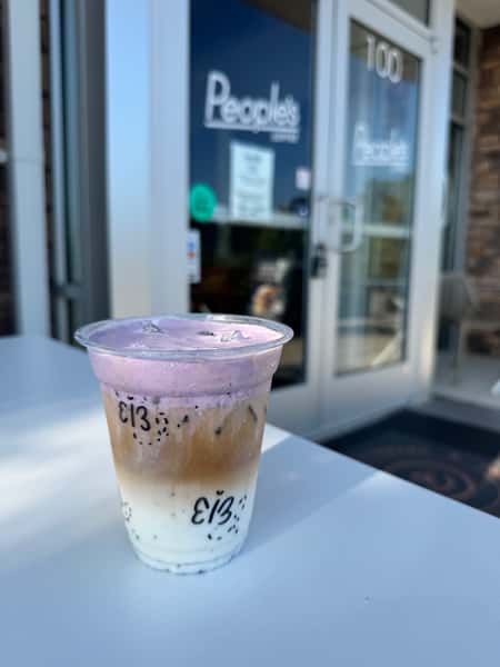 Blueberry Cobbler Latte