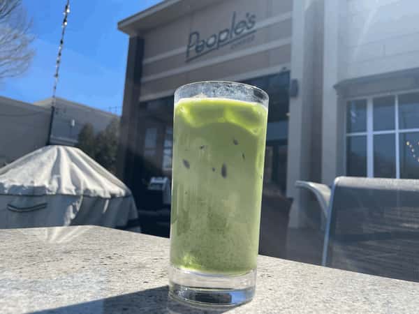 Sakura Matcha Latte