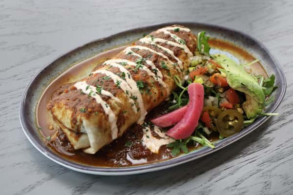 Carne Guisada Burrito