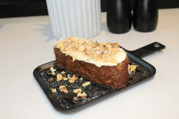 Banana Bread with Espresso Mascarpone