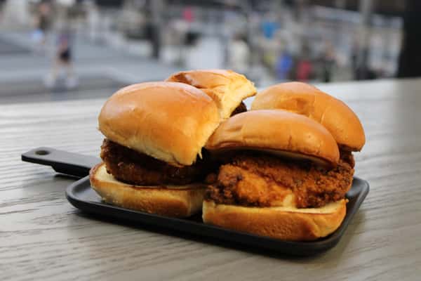 Fried Chicken Sliders -A10