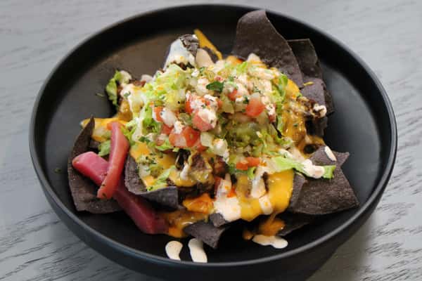 Blue Corn Tortilla Nachos