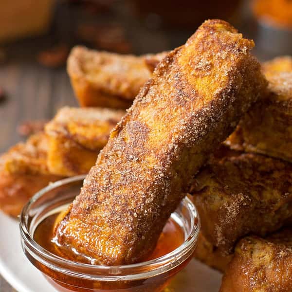 French Toast Sticks with Syrup