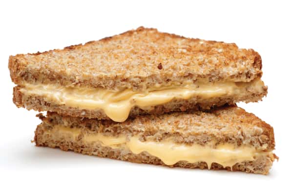 Grilled Cheese Sandwich on Wheat or White Bread