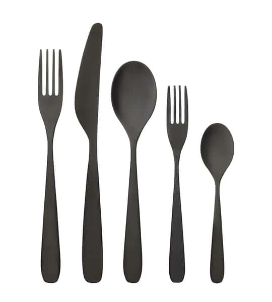 IKEA Black Flatware