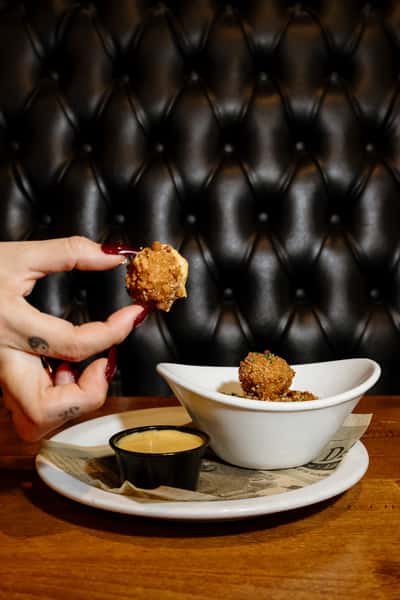 Hot Honey Cheese Poppers