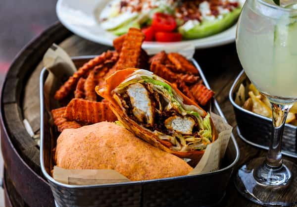 Nashville Hot Chicken Caesar Wrap