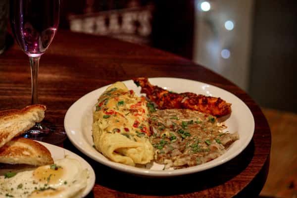 Devil's On Horseback Omelet
