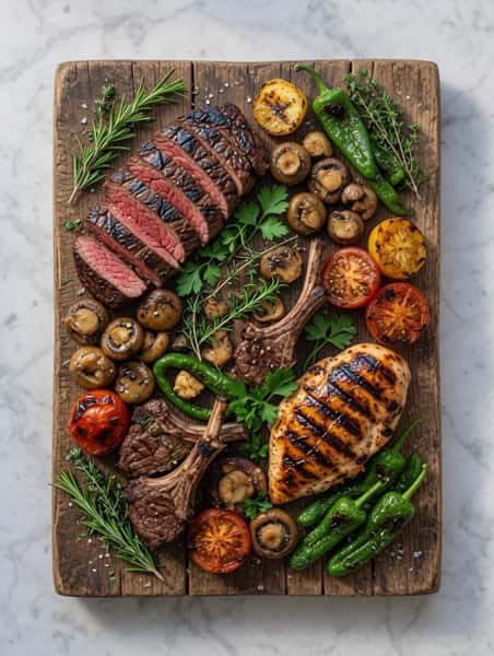 Protein pantry Platter