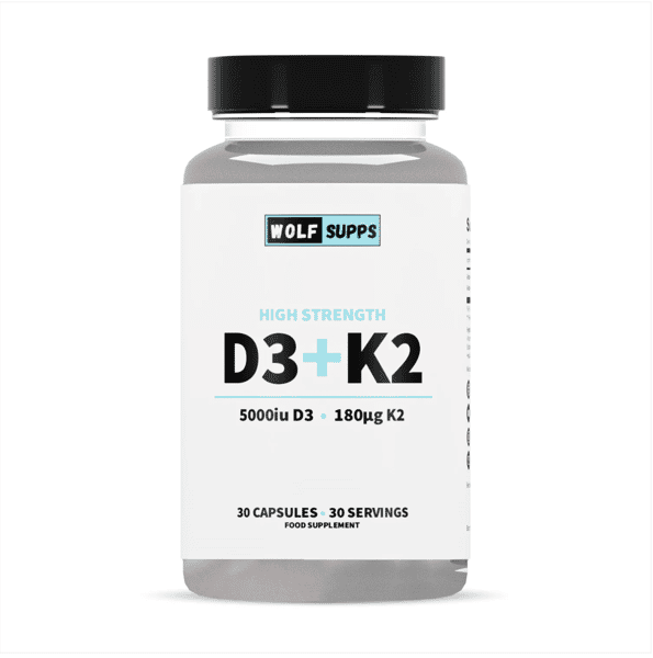 Wolf Supps - D3 K2 30 Servings