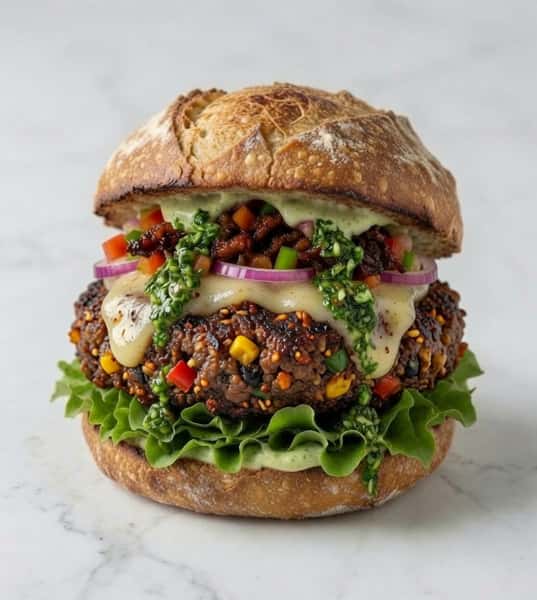 Spicy Bean burger
