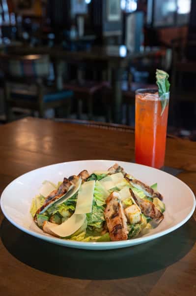 Avocado Caesar Salad