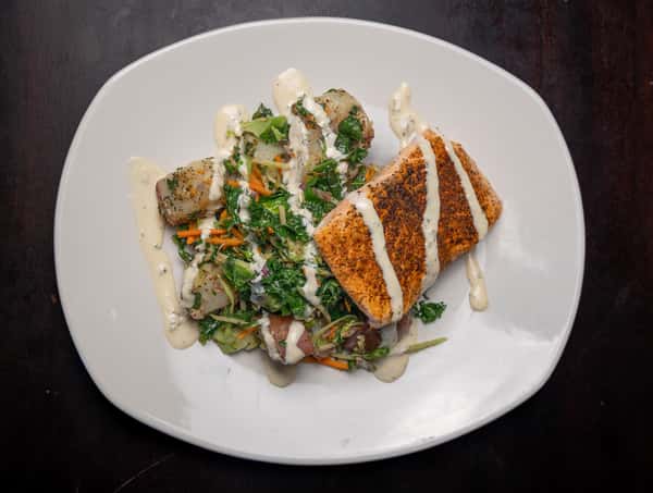 Blackened Salmon Entree