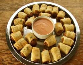 Sausage Rolls in Puff Pastry