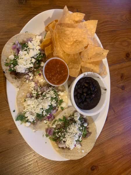 Nachos and tacos