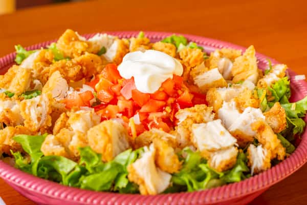 Crispy Chicken Salad