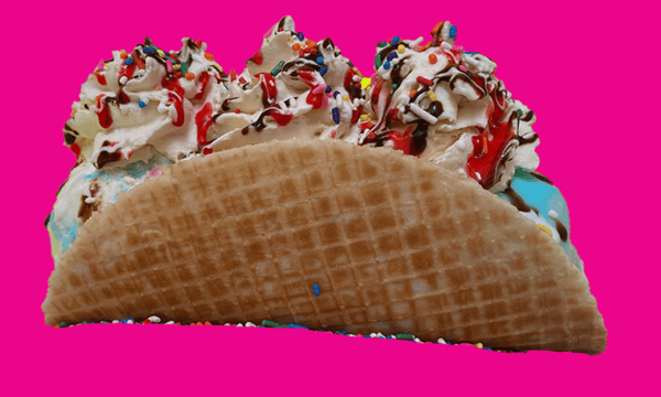 Monster Ice Cream Taco