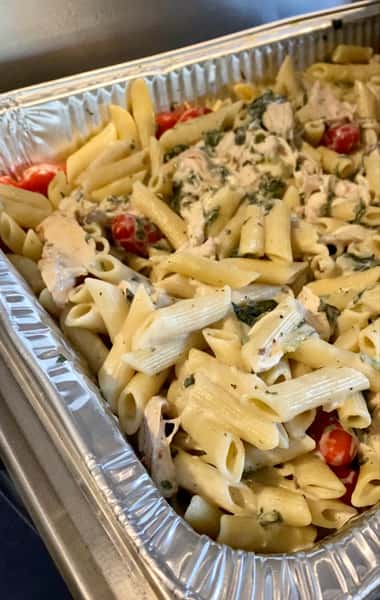 Smoked Chicken Alfredo