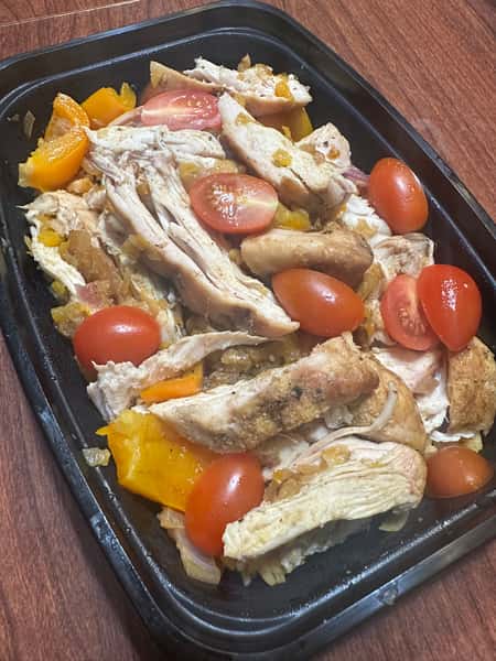 Pulled Chicken & Spanish Rice