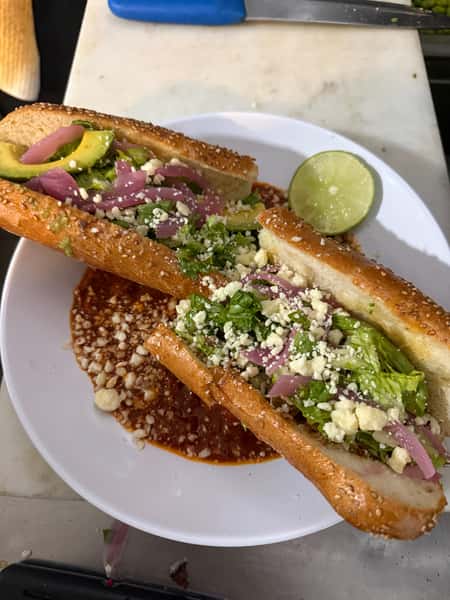 Carnitas Torta Ahogada