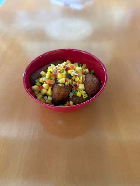Sweet Plantains & Mango Salsa