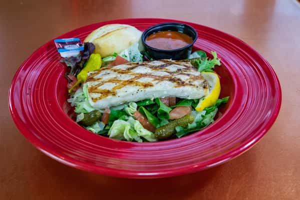 Grilled Fish Salad