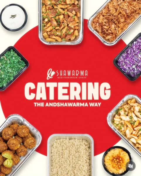 🌯 Catering Made Delicious! 🔥
Planning a party, office lunch, or special event? Let us handle the food! From delicious shawarmas to crowd-pleasing platters, we’ve got catering options everyone will love. 🤤
📲 Order your catering today and make your next event extra delicious!
🌐 www.andshawarma.co