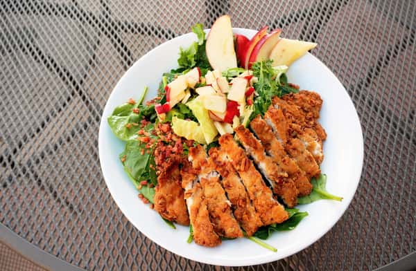 Pecan Crusted Chicken Salad