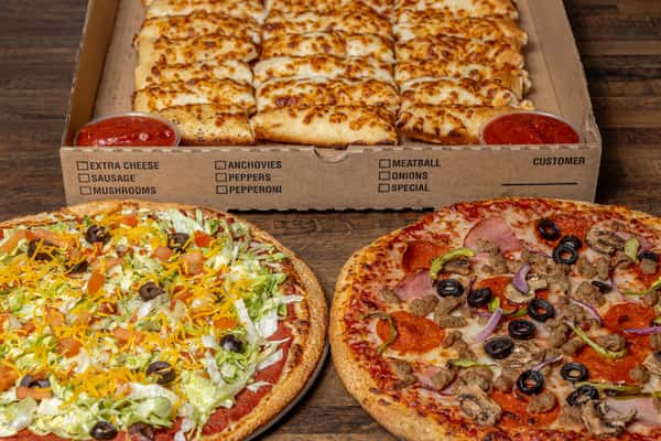 Family Value Pack - Specialty Pizza Version