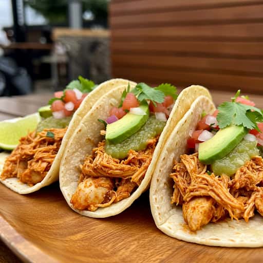 3 Chicken Tacos
