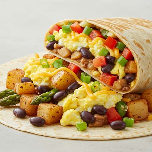 Veggie Breakfast Burrito